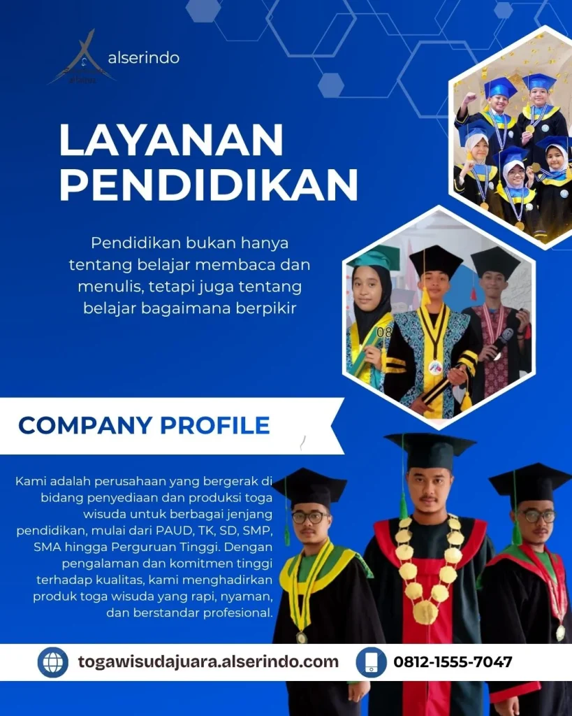 bagaimana memilih supplier toga wisuda sarjana Tangerang Selatan 