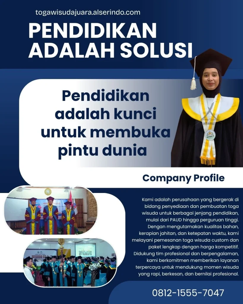bagaimana memilih supplier toga wisuda sarjana Tangerang Selatan 