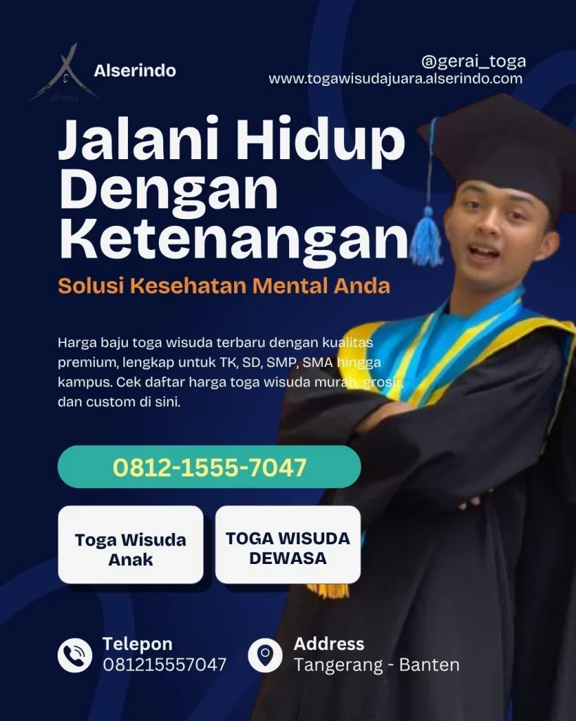 tempat bikin toga wisuda sarjana kampus